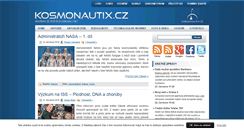 Desktop Screenshot of kosmonautix.cz